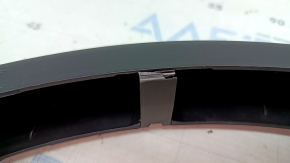 Right trunk lid hinge trim for Mercedes W213 E 17-23, black, broken guides, broken mount