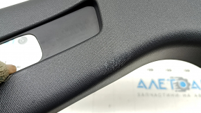 Left upper center pillar trim for Subaru Forester 25-26, black, worn