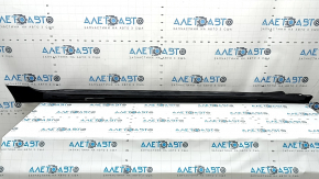 Right threshold for Audi A5 F5 20-25 5D, black, scratches, scuffs, dents