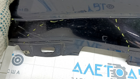 Right threshold for Audi A5 F5 20-25 5D, black, scratches, scuffs, dents