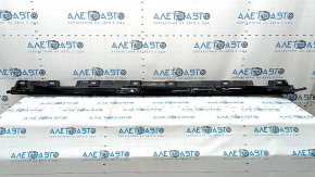 Left threshold for Audi A5 F5 20-25 5D, black, dented, broken bracket, torn, scratches