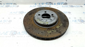 Front right brake disc Mercedes W213 E 17-22 360/36mm with perforation