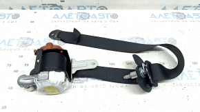 2nd row rear right seat belt with squib for Toyota Highlander 20-22, black