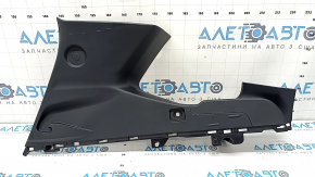 Left rear pillar trim for Subaru Forester 25-26, black, broken mount, scratches