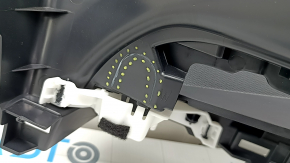 Left rear pillar trim for Subaru Forester 25-26, black, broken mount, scratches