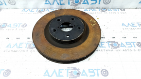 Front left brake disc Subaru Forester 25-26 315/28 mm, rusty