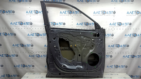 Bare front left door Toyota Highlander 20-26 graphite 1G3, dented