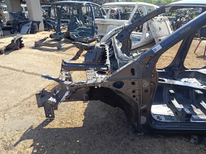 Subaru Forester 25-26 front left quarter panel on the body, graphite