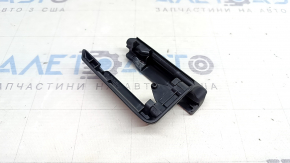 Black rear left passenger seat runner trim for Toyota Highlander 20-26