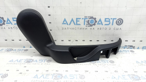 Side trim for the rear right seat, 2nd row, right, Toyota Highlander 20-26, black, with a plug, scratches, broken fastener