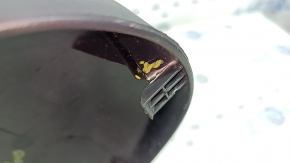 Side trim for the rear right seat, 2nd row, right, Toyota Highlander 20-26, black, with a plug, scratches, broken fastener