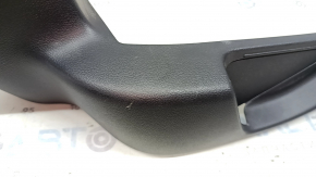 Side trim for the rear right seat, 2nd row, right, Toyota Highlander 20-26, black, with a plug, scratches, broken fastener