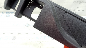 Side trim for the rear left seat of the 2nd row, left, Toyota Highlander 20-26, black, with a plug, scratches, broken fastener