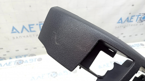 Side trim for the rear left seat of the 2nd row, left, Toyota Highlander 20-26, black, with a plug, scratches, broken fastener