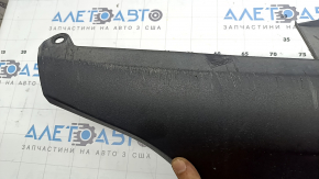 Toyota Highlander 20-26 rear bumper lower lip trim, structure, scratches, cracked, broken fasteners, broken fasteners