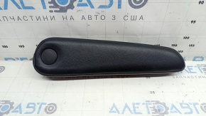 2nd row rear right seat armrest for Toyota Highlander 20-26, black leather, XLE