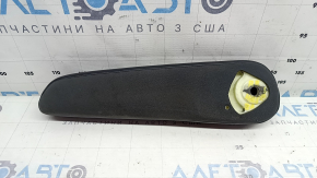2nd row rear right seat armrest for Toyota Highlander 20-26, black leather, XLE