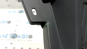 Subaru Forester 25-26 rear left door sill trim, black, plastic turned white