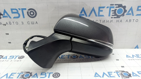 Left side mirror for Toyota Highlander 20-26, 7 pins, turn signal, heated, BSM, graphite