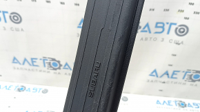 Subaru Forester 25-26 black front left door sill trim, worn