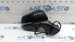Right side mirror for Toyota Highlander 20-26, 7 pins, turn signal, heated, BSM, black
