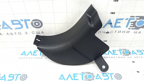 Subaru Forester 25-26 black, worn front pillar trim, lower left
