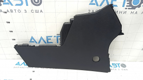 Subaru Forester 25-26 black, scratched center console trim, rear left side