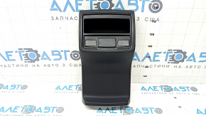 Subaru Forester 25-26 rear center console trim, black, with pocket, scratches