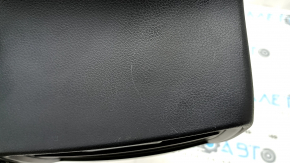 Subaru Forester 25-26 rear center console trim, black, with pocket, scratches