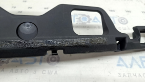 Toyota Highlander 20-26 driver's footwell front panel trim, black, glued