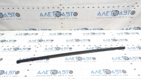Upper rear right door molding for Toyota Highlander 20-26, black, with glue