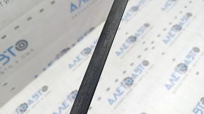 Upper rear right door molding for Toyota Highlander 20-26, black, with glue