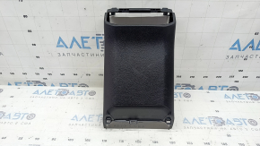 Toyota Highlander 20-26 rear center console trim, black, upper part, scratches
