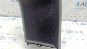 Toyota Highlander 20-26 rear center console trim, black, upper part, scratches