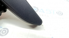 Toyota Highlander 20-26 center console trim, upper right side, black leather, scratches