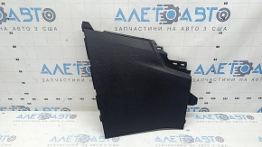 Toyota Highlander 20-22 black center console trim, rear right side, without console, scratches