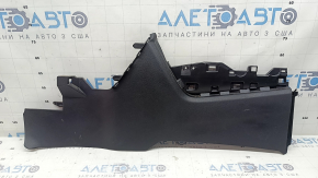 Toyota Highlander 20-26 black center console trim, lower left, scratches
