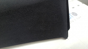 Toyota Highlander 20-26 black center console trim, lower left, scratches