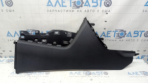 Toyota Highlander 20-26 black center console trim, lower right, scratches