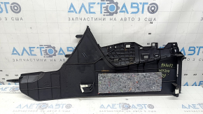 Toyota Highlander 20-26 black center console trim, lower right, scratches