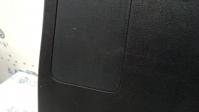 Lower tailgate trim for Toyota Highlander 20-26, black, without speakers, with trim, scuffs