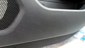 Rear right door panel for Toyota Highlander 20-22 with curtain, black leather, black insert, black leather armrest, scratches
