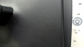 Rear left door panel for Toyota Highlander 20-22 with curtain, black leather, black insert, black leather armrest, scratches