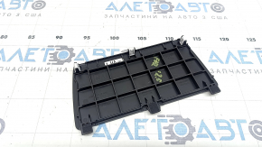 Subaru Forester 25-26 black front upper center console trim insert