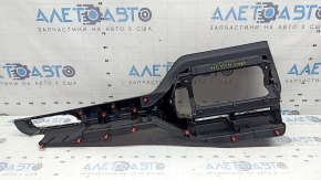 Right front panel trim for Toyota Highlander 20-26 with molding for 8" display, scratches