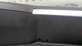 Right front panel trim for Toyota Highlander 20-26 with molding for 8" display, scratches