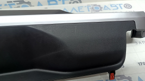 Right front panel trim for Toyota Highlander 20-26 with molding for 8" display, scratches