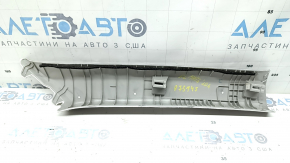 Upper left front pillar trim for Toyota Highlander 20-26, gray, dry-cleanable