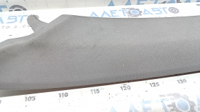 Upper left front pillar trim for Toyota Highlander 20-26, gray, dry-cleanable