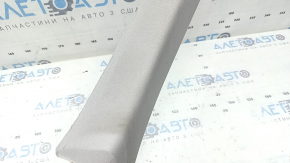 Upper left front pillar trim for Toyota Highlander 20-26, gray, dry-cleanable